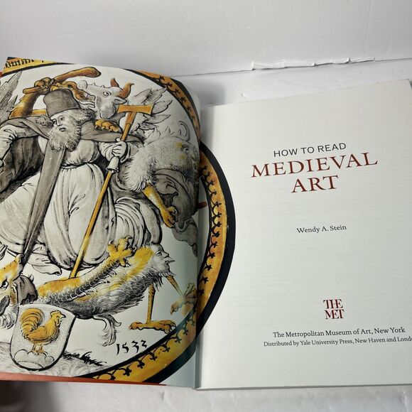 How to Read Medieval Art  Wendy Stein Metropolitan Museum Of Art Paperback 2016 - Picture 3 of 11